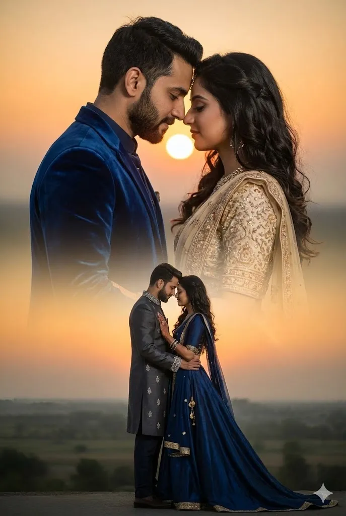 AI Generated Pre-Wedding Image